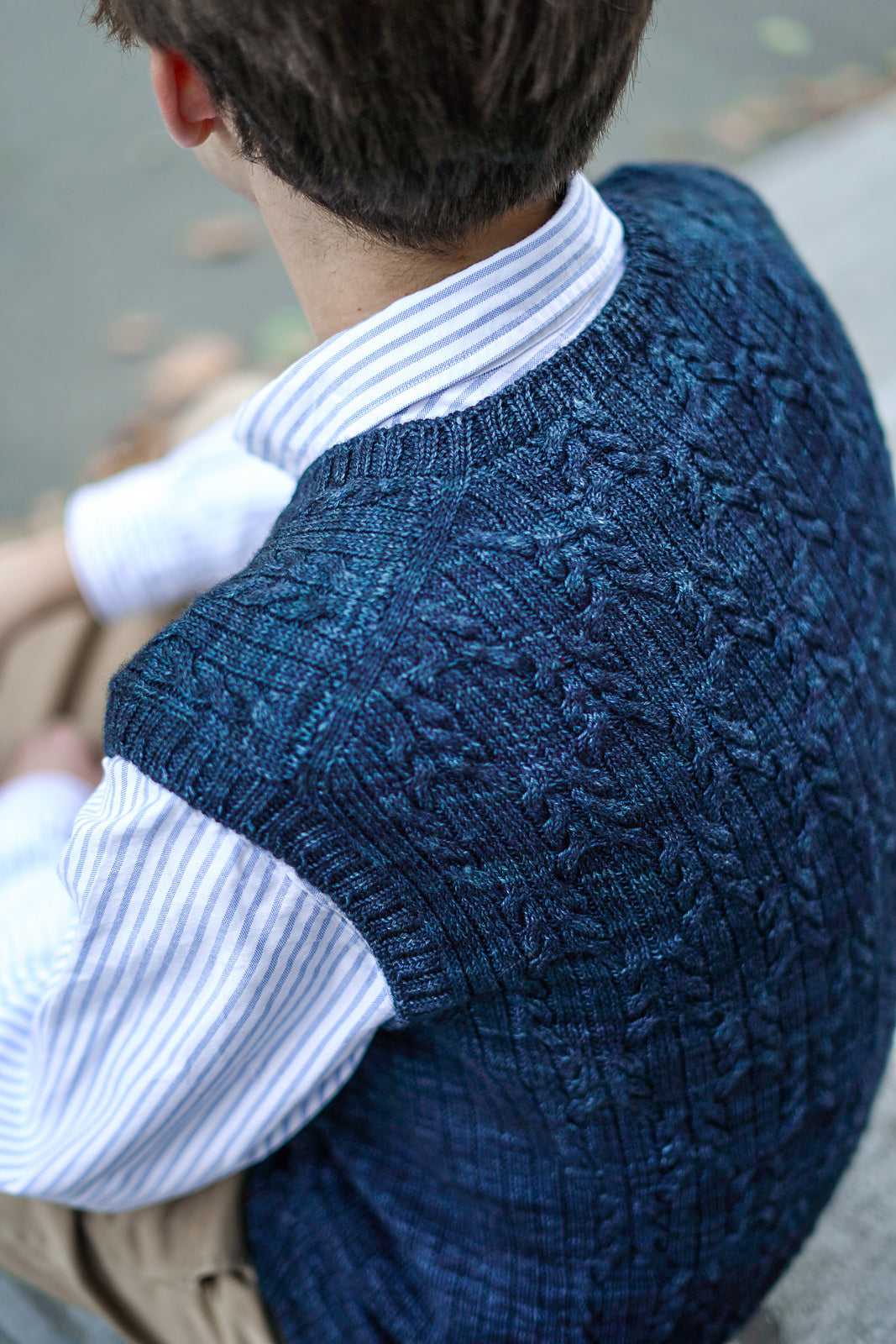 Опис вʼязання Small Things Vest
