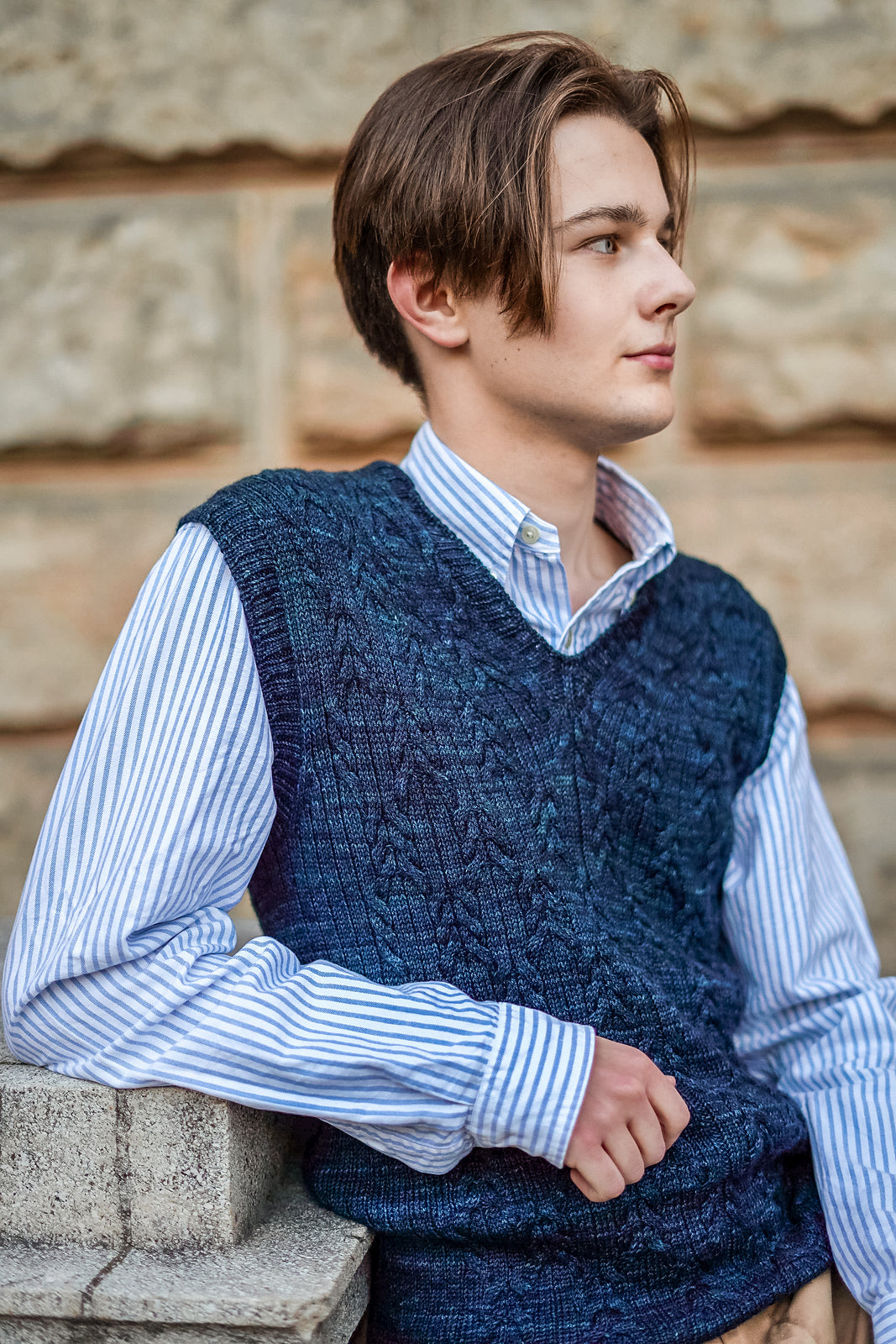 Опис вʼязання Small Things Vest