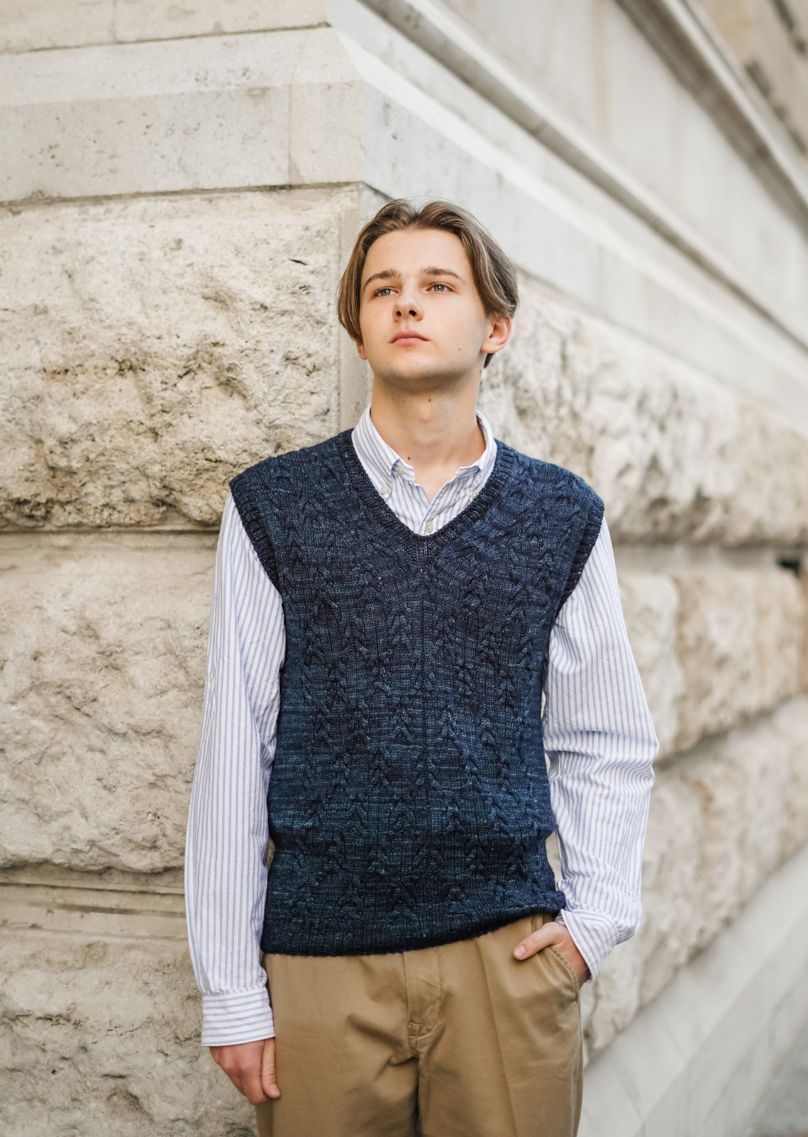 Опис вʼязання Small Things Vest