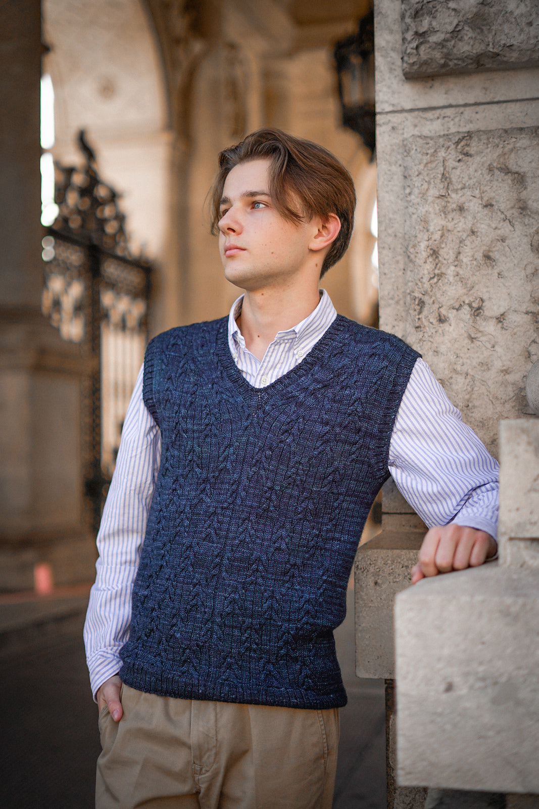 Опис вʼязання Small Things Vest