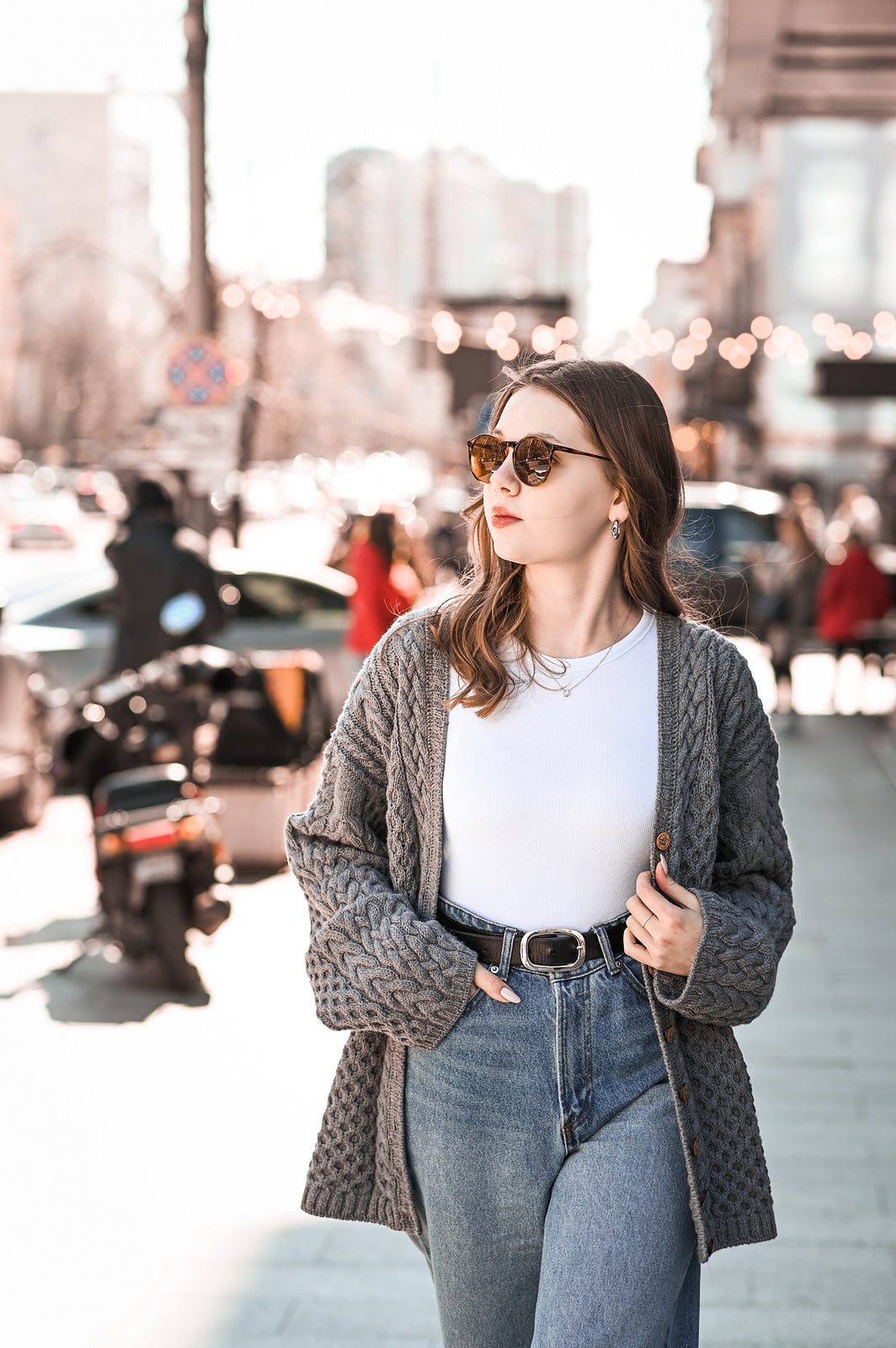 Опис вʼязання Sweet Cuddles Cardigan