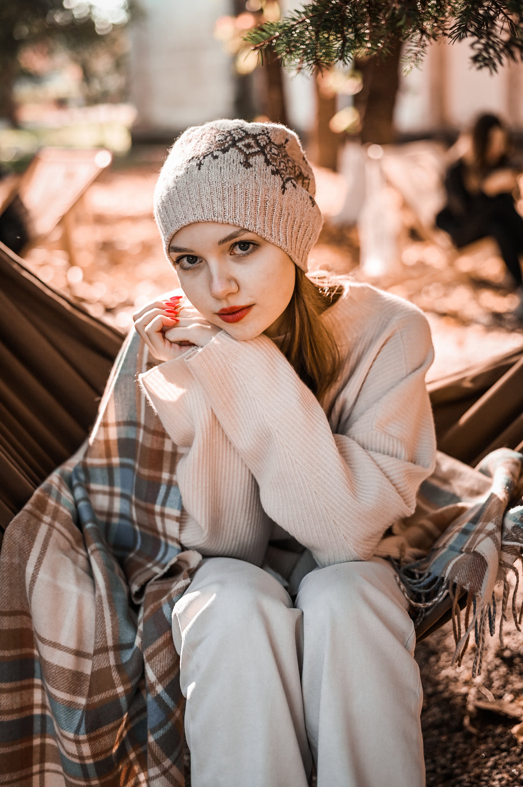 Опис вʼязання Guell Hat