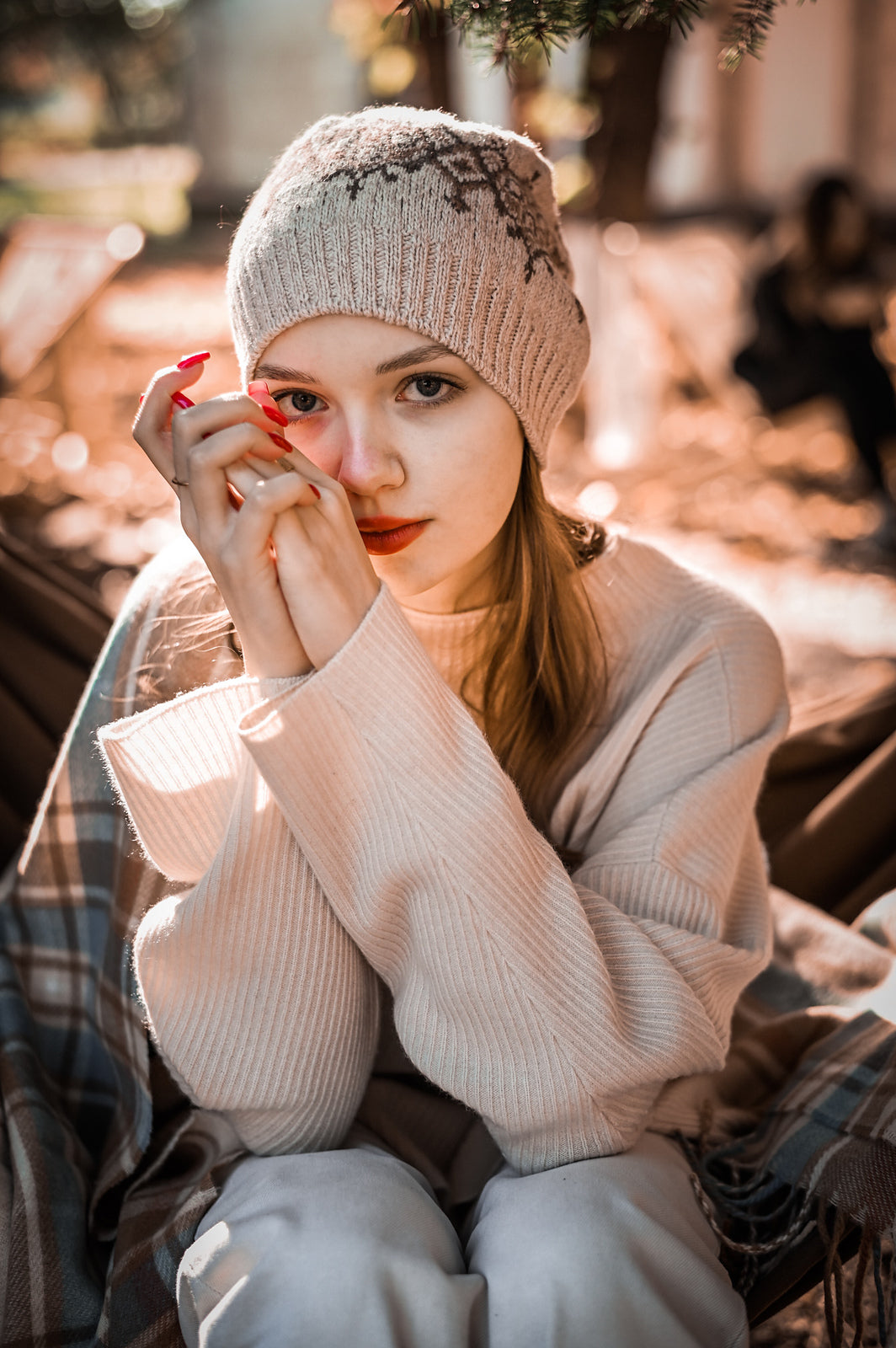 Опис вʼязання Guell Hat