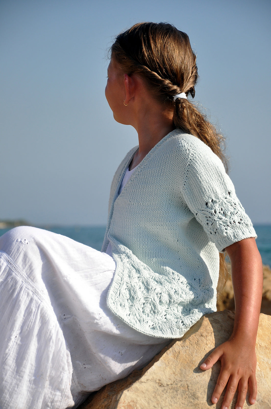 Опис вʼязання Summer Morning