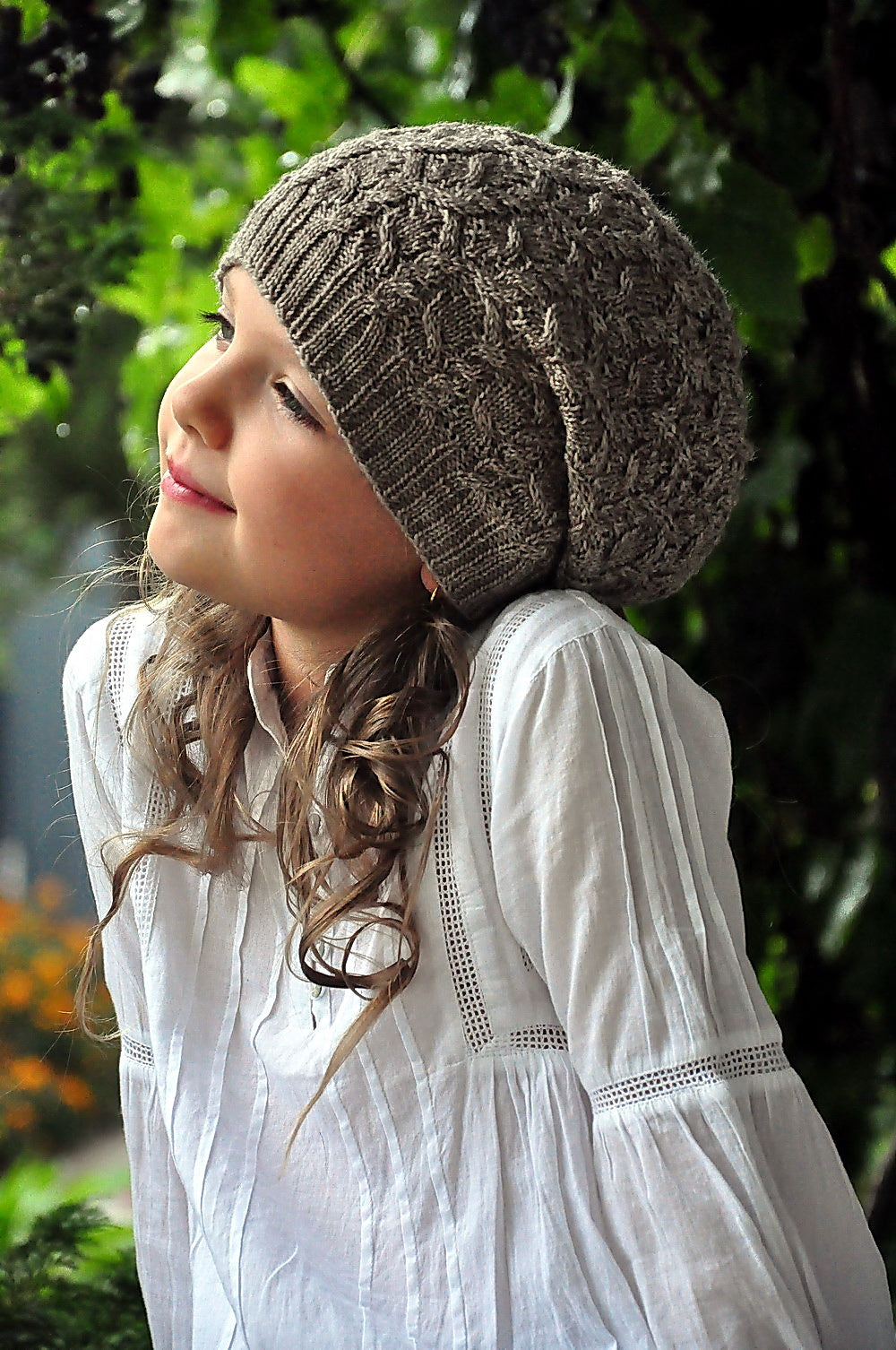 Опис вʼязання Autumn Whirlpool Hat