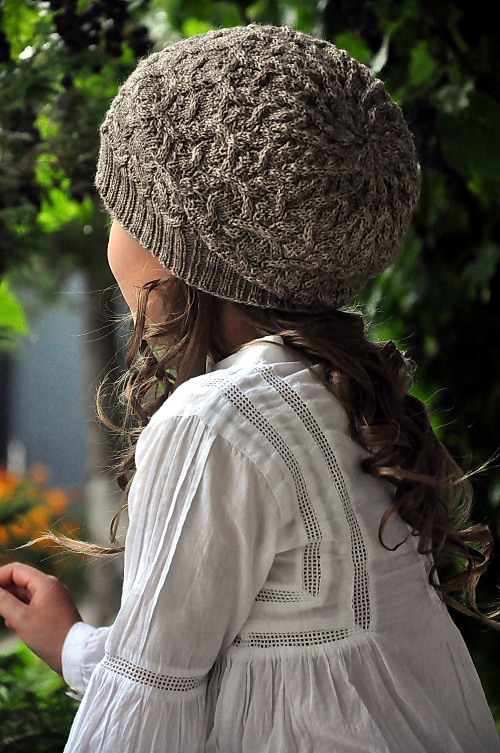 Опис вʼязання Autumn Whirlpool Hat