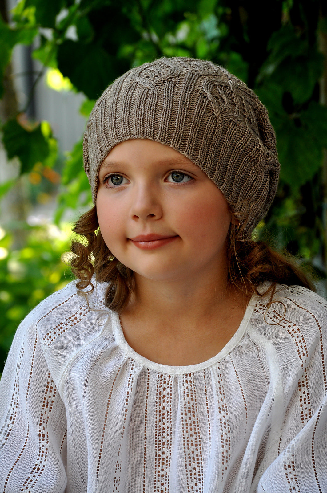 Fanciful Flower Knitting Pattern