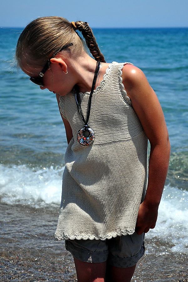 Опис вʼязання Sandy Beach