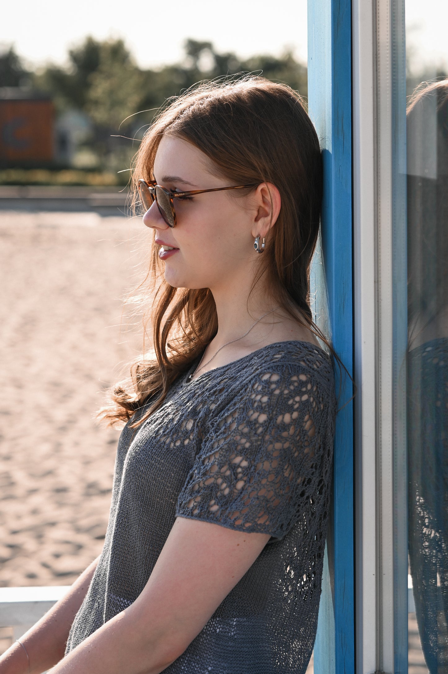 Silent Bloom Top Knitting Pattern