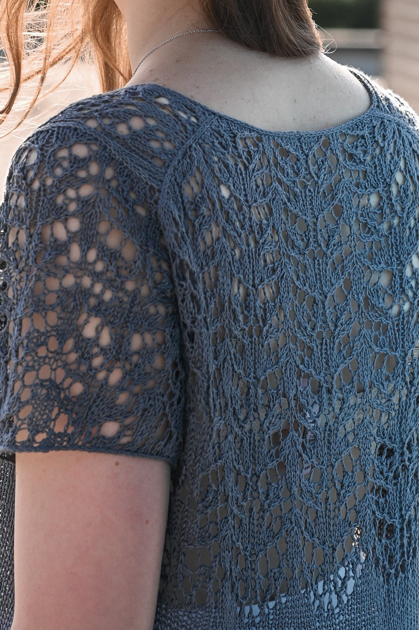 Silent Bloom Top Knitting Pattern