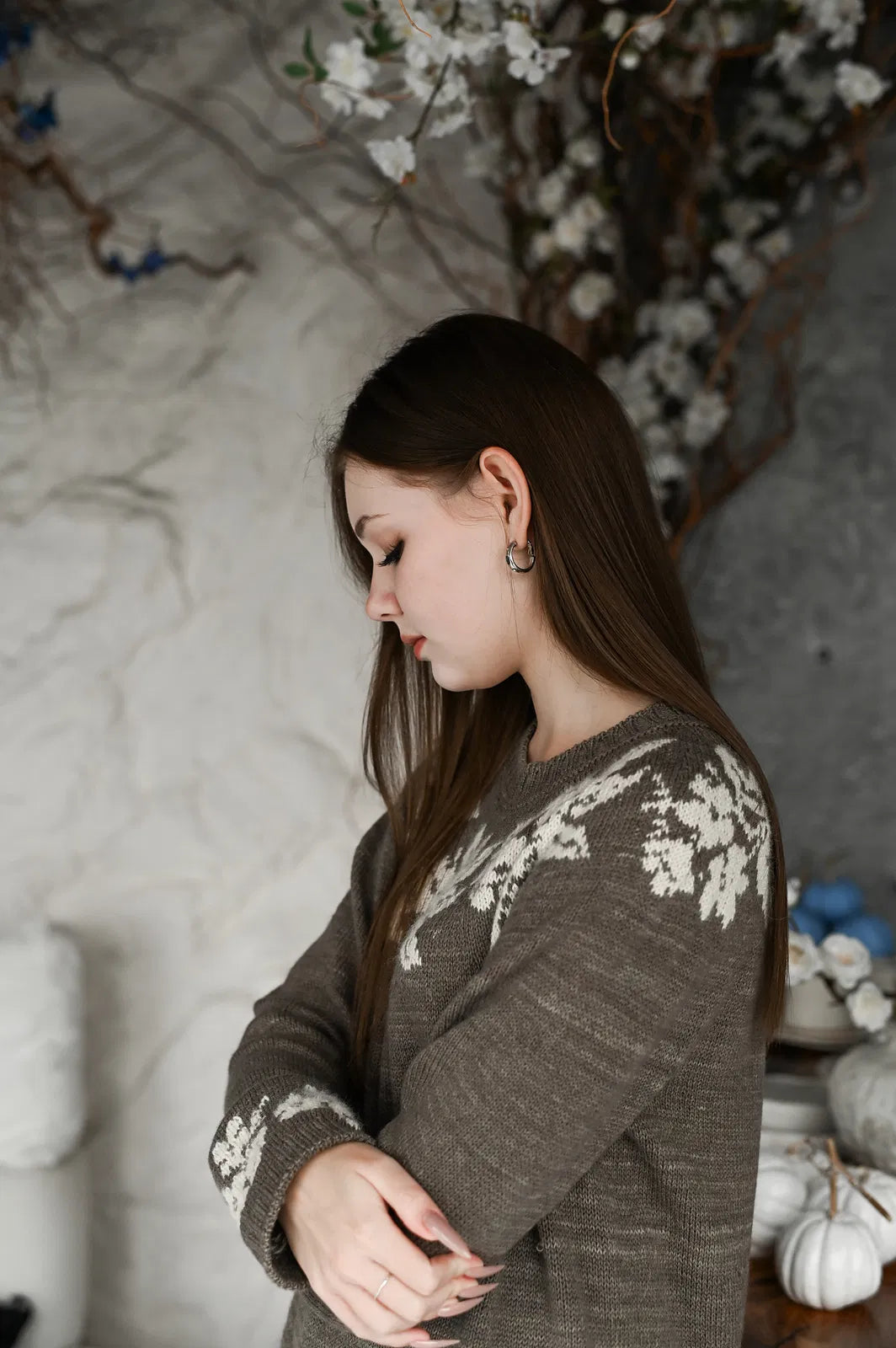 Опис вʼязання Floriya