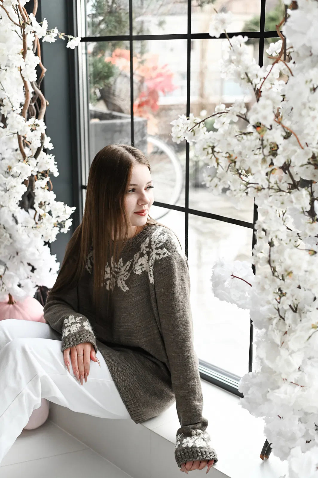 Опис вʼязання Floriya