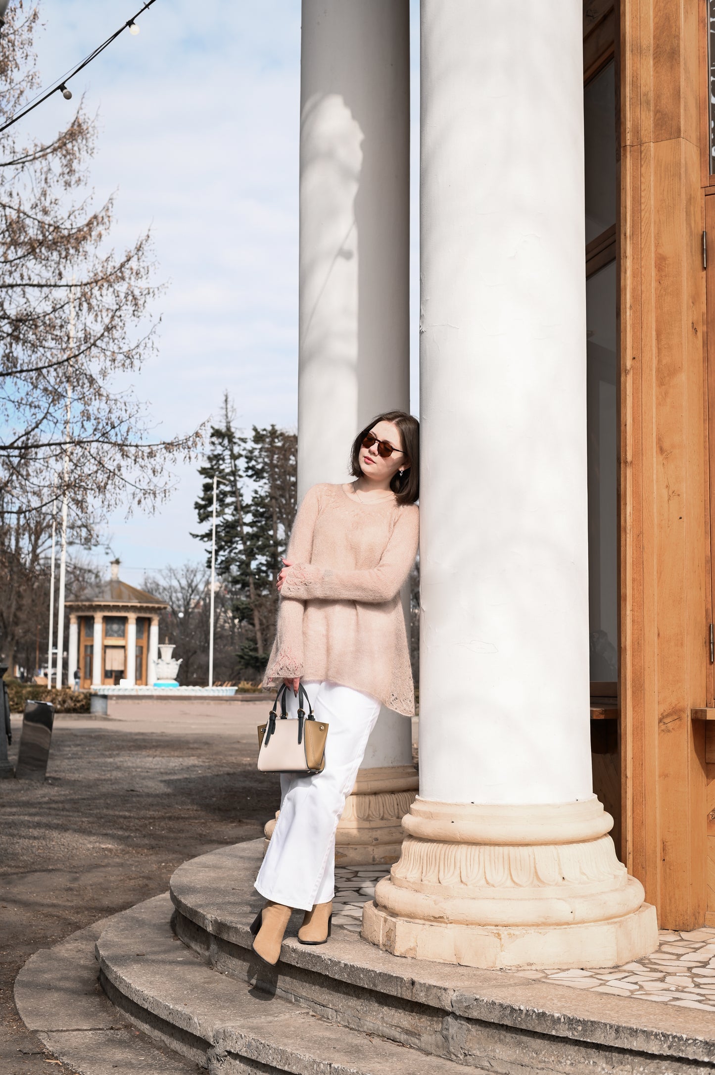 Опис вʼязання Mandry Roundtrip Pullover