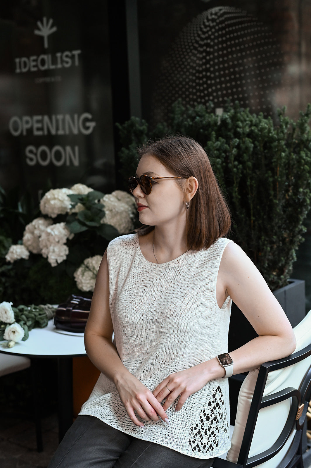 Опис вʼязання Lelya Top