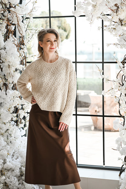 Old Town’s Story Sweater Knitting Pattern