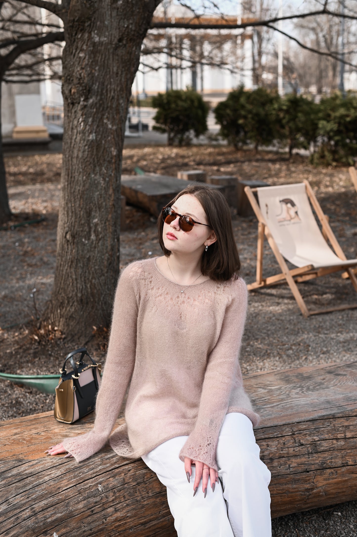 Опис вʼязання Mandry Roundtrip Pullover