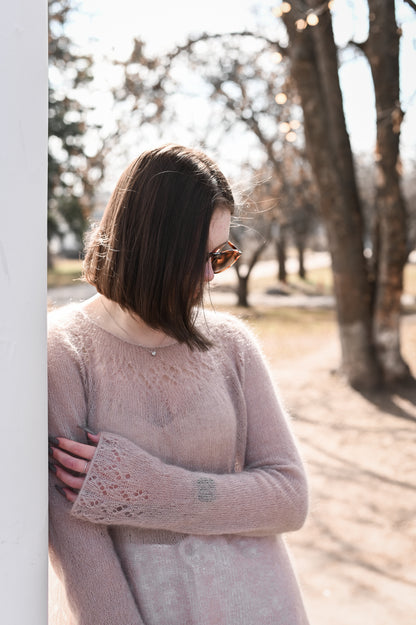 Опис вʼязання Mandry Roundtrip Pullover
