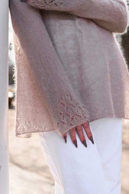 Опис вʼязання Mandry Roundtrip Pullover