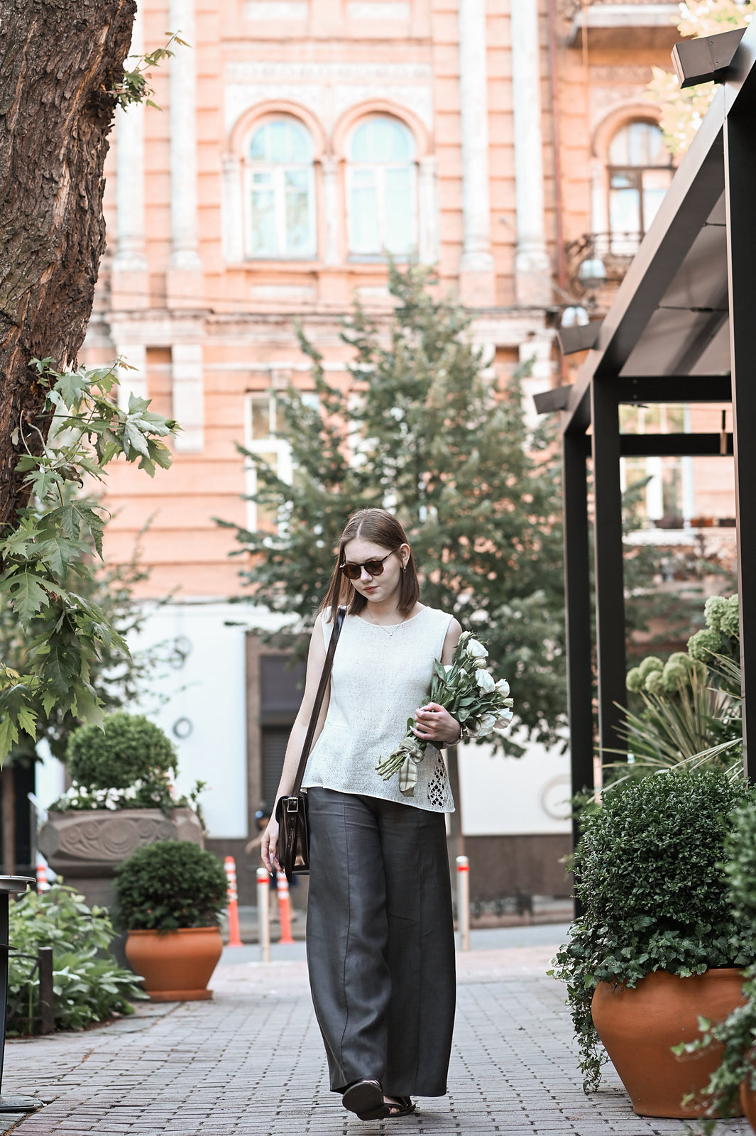 Опис вʼязання Lelya Top