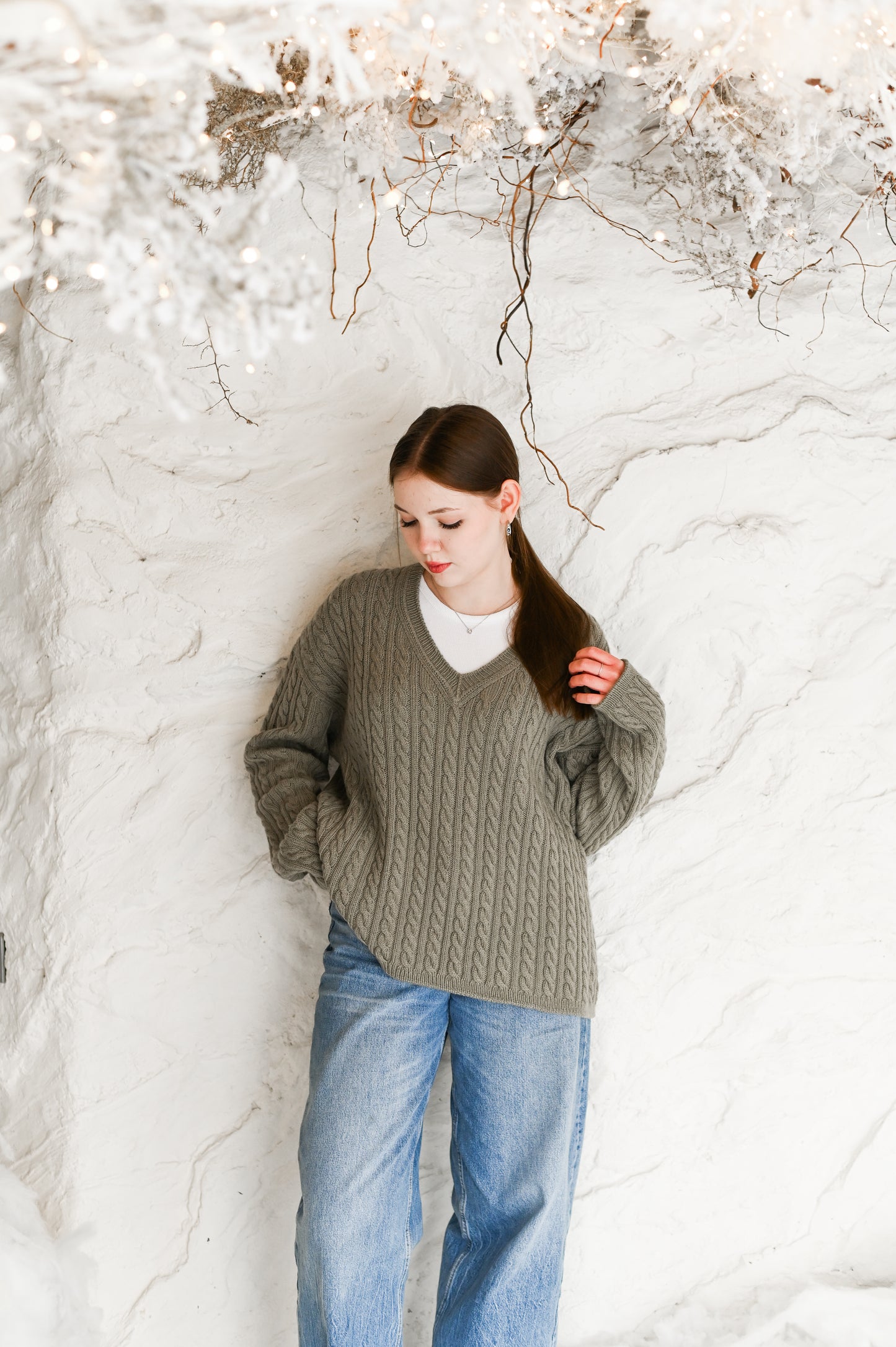 Keep It Braids Pullover Knitting Pattern