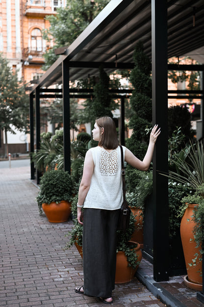 Опис вʼязання Lelya Top