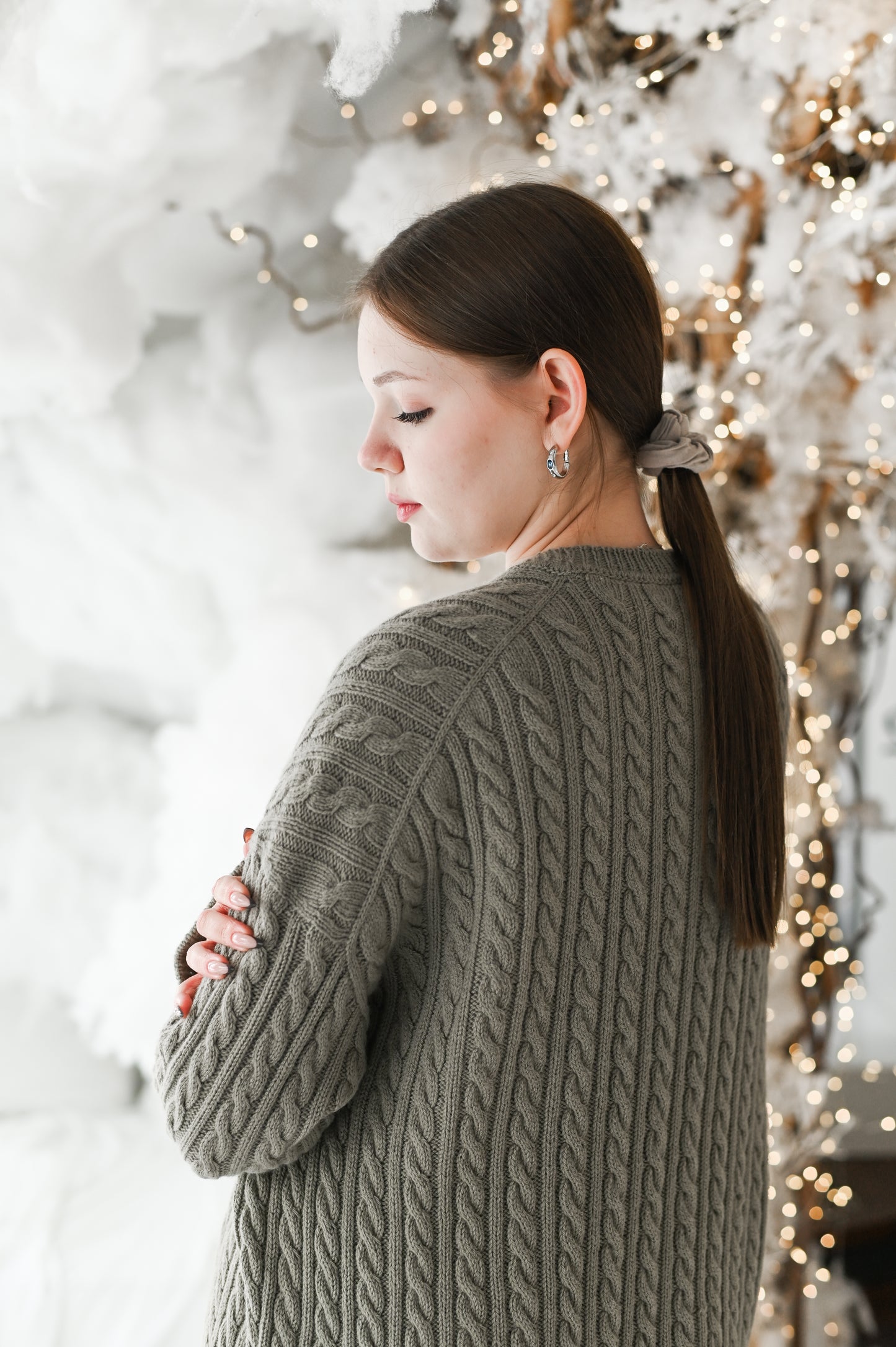 Keep It Braids Pullover Knitting Pattern