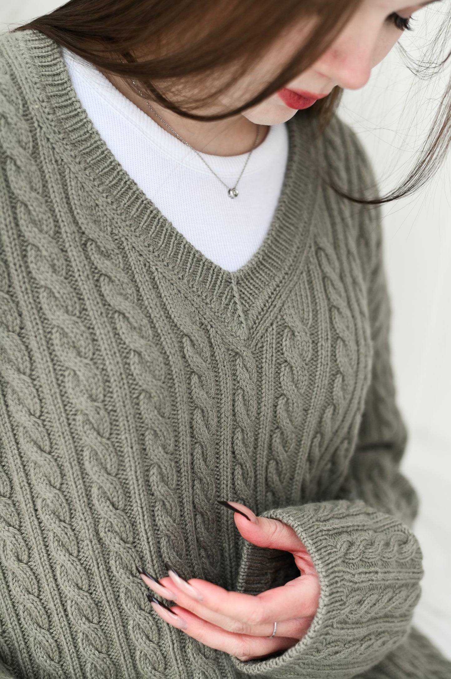 Keep It Braids Pullover Knitting Pattern