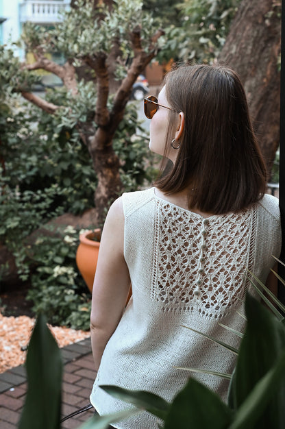 Опис вʼязання Lelya Top