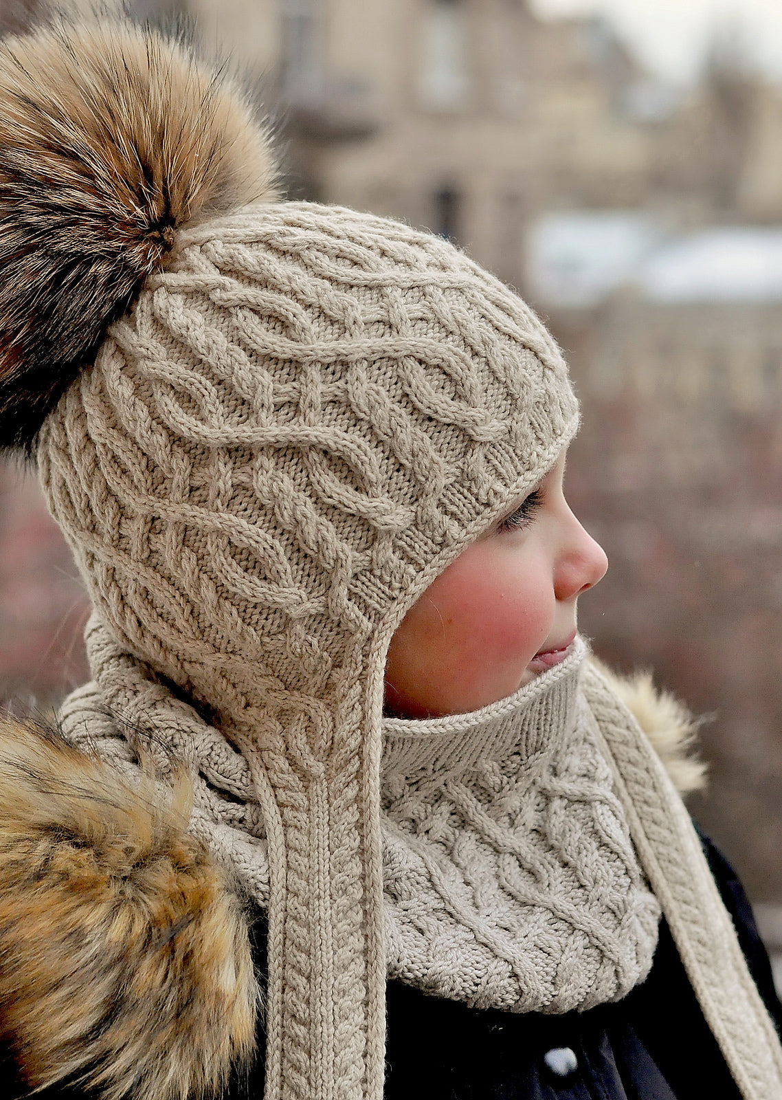 Winter Adventure Snood Knitting Pattern