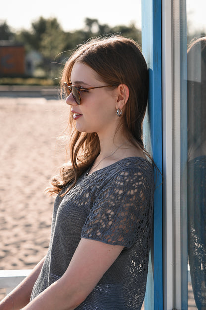 Silent Bloom Top Knitting Pattern